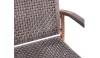 Conjunto de sillas "Marilin" con mesa cuadrada