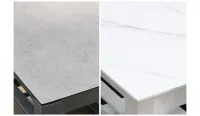 Rinconera de aluminio con cojines en OLEFIN