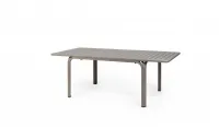 Mesa de 140 extensible a 210 con estructura de aluminio y tablero DURELTOP
