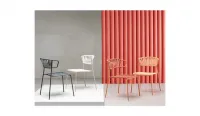 Silla trenzada con brazos