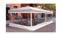 Cerramiento lateral Parasol 3x3