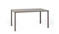 Mesa con tablero DurelTop y patas de aluminio