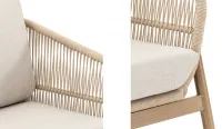 Set de aluminio imitando la madera