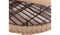 Cama de cuerda trenzada tamaño mediano
