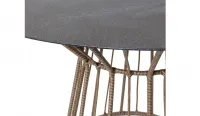 Mesa redonda de acero