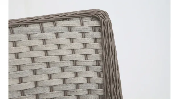 Set de terraza rattan clasico para 4 personas