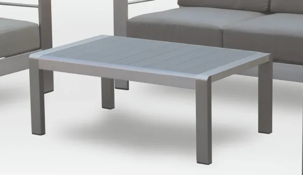 Set sofás de aluminio