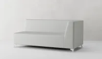 Sofá jardín comedor con brazo izquierdo 200 cm