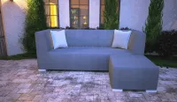 Sofa jardín Impermeable 3 plazas 210 cm.