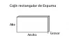 Cojines de respaldo de ESPUMA a medida