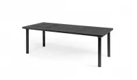 Mesa con tablero de polipropileno extensible