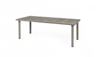 Mesa con tablero de polipropileno extensible