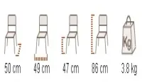 Silla Terrazas polipropileno Alcalá