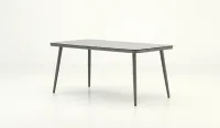 Conjunto de comedor exterior de aluminio en dos colores