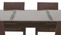 Mesa jardin ampliable