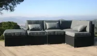 Módulo mueble exterior rinconera/brazo Valencia