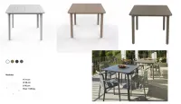 Mesa de polipropileno inyectado