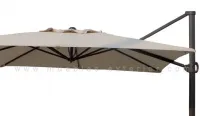 Parasol excéntrico 3x3m