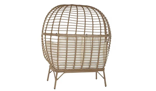 Sillón de ratán sintético ALTO