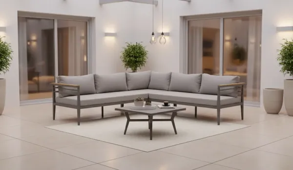 Modular esquinero de aluminio