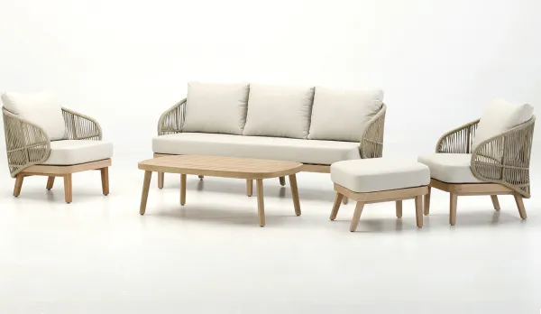 Set de jardín para 5 personas