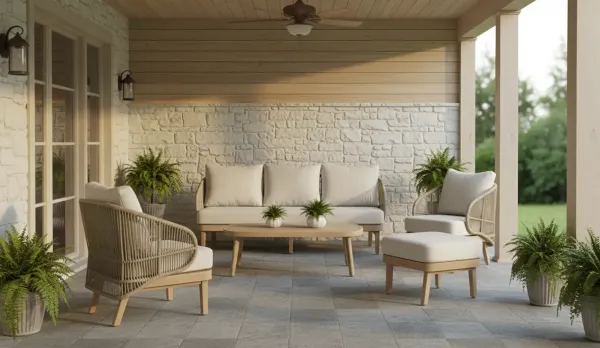 Set de jardín para 5 personas