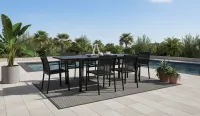 Mesa extensible de 150 a 225cm (color Antracita o Taupe)