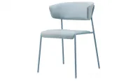 Silla de zinc con tapizado waterproof y brazos