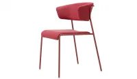 Silla de zinc con tapizado waterproof y brazos
