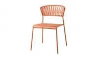 Silla trenzada con brazos