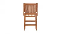Silla de teca con brazos