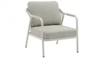 Conjunto de sofás y sillones de cuerda y mesa porcelánica