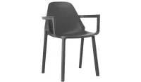Silla con brazos ligera de varios colores
