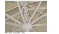 Parasol de aluminio 3 x 3 MASTER