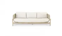 Sillón de eucaliptus de 3 plazas