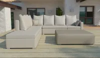 Sofá jardín respaldo alto "komfort" 2 plazas
