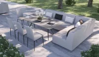 Sofá jardín comedor con brazo izquierdo 213 cm