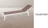 Tumbona de aluminio en oferta