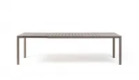 Mesa de aluminio con tablero DURELTOP de 100 x 211 extensible a 275cm
