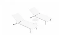 Mesa auxiliar corso blanca
