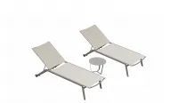 Mesa auxiliar corso taupé
